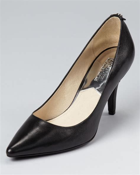 michael kors black snake pumps 8.5|MICHAEL Michael Kors Women's Frances Flex Pumps .